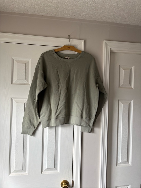 Pact Sweaters - Pact Women's Sage Crewneck Sweatshirt